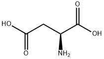 DL-Aspartic acid Struktur