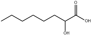 2-Hydroxycaprylic acid Struktur