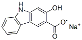 sodium 2-hydroxy-9H-carbazole-3-carboxylate,61702-45-2,结构式