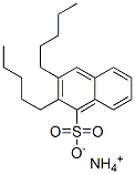 ammonium dipentylnaphthalenesulphonate Struktur