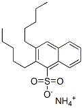 ammonium dipentylnaphthalenesulphonate Structure