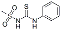 1-Methylsulfonyl-3-(phenyl)thiourea,6171-11-5,结构式