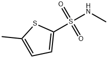 N,5-二甲基噻吩-2-磺酰胺,61714-51-0,结构式