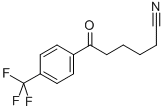 6-OXO-6-(4-TRIFLUOROMETHYLPHENYL)HEXANENITRILE 化学構造式