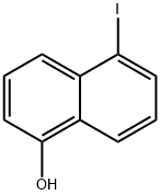 5-IODONAPHTHALEN-1-OL 化学構造式