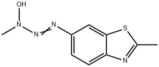 Benzothiazole, 6-(3-hydroxy-3-methyl-1-triazenyl)-2-methyl- (9CI) 结构式