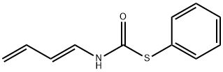 N-[(1E)-buta-1,3-dienyl]-1-phenylsulfanyl-formamide 结构式
