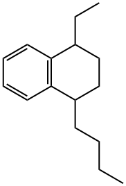 1-Butyl-4-ethyl-1,2,3,4-tetrahydronaphthalene Structure