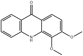 3,4-Dimethoxyacridin-9(10H)-one 结构式