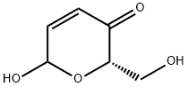 2H-Pyran-3(6H)-one, 6-hydroxy-2-(hydroxymethyl)-, (2S)- (9CI),617711-44-1,结构式