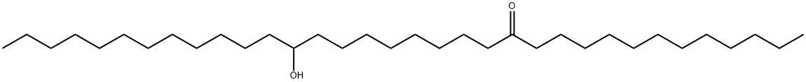 22-Hydroxytetratriacontan-13-one,61774-47-8,结构式