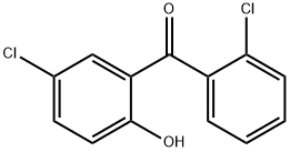 2',5-DICHLORO-2-HYDROXYBENZOPHENONE Struktur