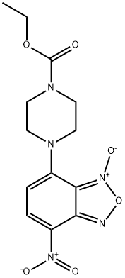 7-[4-(Ethoxycarbonyl)piperazin-1-yl]-4-nitrobenzofurazane 1-oxide|