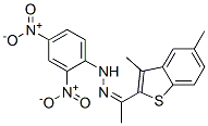 6179-10-8 Ketone, 3,5-dimethylbenzobthien-2-yl methyl, (2,4-dinitrophenyl)hydrazone