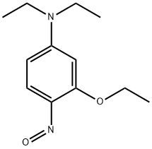 3-ethoxy-N,N-diethyl-4-nitrosoaniline Structure