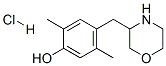4-(3-morpholinylmethyl)-2,5-xylenol hydrochloride Structure