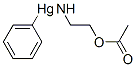[(2-hydroxyethyl)amino]phenylmercury acetate|