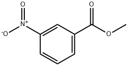 Methyl 3-nitrobenzoate Struktur