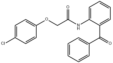 N-(2-벤조일페닐)-2-(4-클로로페녹시)아세트아미드