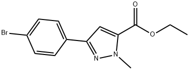 618070-50-1 3-(4-溴苯基)-1-甲基-1H-吡唑-5-羧酸乙酯