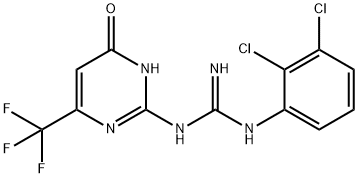 N-(2,3-DICHLOROPHENYL)-N-(4-HYDROXY-6-(TRIFLUOROMETHYL)PYRIMIDIN-2-YL)GUANIDINE