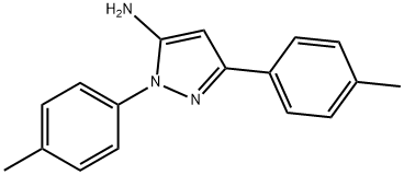 1,3-DI-P-TOLYL-1H-PYRAZOL-5-AMINE,618092-82-3,结构式