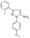 618098-11-6 1-(4-METHOXYPHENYL)-3-O-TOLYL-1H-PYRAZOL-5-AMINE