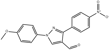 618101-68-1 1-(4-METHOXYPHENYL)-3-(4-NITROPHENYL)-1H-PYRAZOLE-4-CARBALDEHYDE