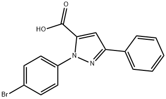 2-(4-BROMO-PHENYL)-5-PHENYL-2H-PYRAZOLE-3-CARBOXYLIC ACID