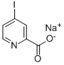 4-IODO-PYRIDINE-2-CARBOXYLIC ACID, SODIUM SALT Structure