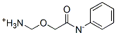 acetanilide, mono(aminomethoxy) derivative 结构式