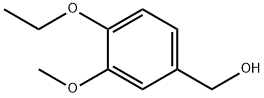 4-エトキシ-3-メトキシベンジルアルコール 化学構造式