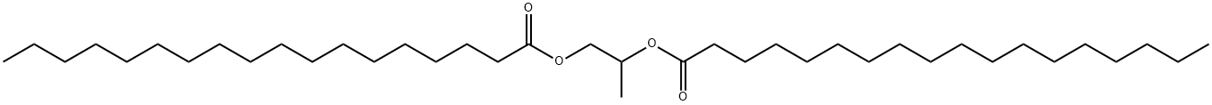 ビスオクタデカン酸1-メチル-1,2-エタンジイル 化学構造式