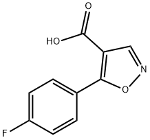 5-(4-氟-苯基)-异噻唑-4-羧酸,618383-51-0,结构式