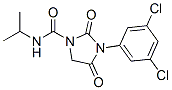 3-(3,5-dichlorophenyl)-2,4-dioxo-N-propan-2-yl-imidazolidine-1-carboxamide Struktur