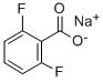 2,6-ジフルオロ安息香酸ナトリウム 化学構造式