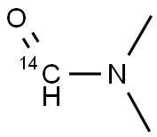 N,N-DIMETHYLFORMAMIDE, [CARBONYL-14C] Structure