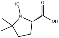 Proline, 1-hydroxy-5,5-dimethyl- (9CI) Structure