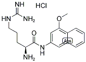 H-ARG-4M-BETANA HYDROCHLORIDE SALT Structure