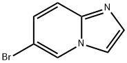 6-ブロモイミダゾ[1,2-A]ピリジン 化学構造式