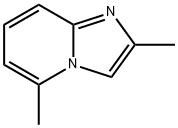 2,5-ジメチルイミダゾ[1,2-a]ピリジン 化学構造式