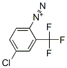 4-chloro-2-(trifluoromethyl)benzenediazonium Structure