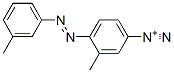 3-Methyl-4-[(3-methylphenyl)azo]benzenediazonium|