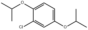 2-クロロ-1,4-ジイソプロポキシベンゼン 化学構造式