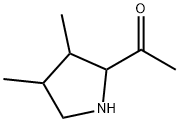 Ethanone, 1-(3,4-dimethyl-2-pyrrolidinyl)- (9CI) 化学構造式