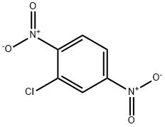 2-氯-1,4-二硝基苯 结构式