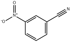 3-ニトロベンゾニトリル 化学構造式