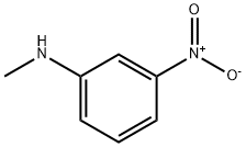 N-メチル-3-ニトロアニリン 化学構造式