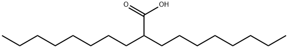 2-辛基癸酸, 619-39-6, 结构式