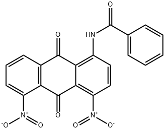 61907-30-0 N-[(9,10-Dihydro-4,5-dinitro-9,10-dioxoanthracen)-1-yl]benzamide